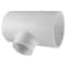 Charlotte Pipe And Foundry Charlotte Pipe Schedule 40 1 in. Slip X 3/4 in. D Slip PVC Reducing Tee 1 pk PVC 02401 3000 - alternate 1